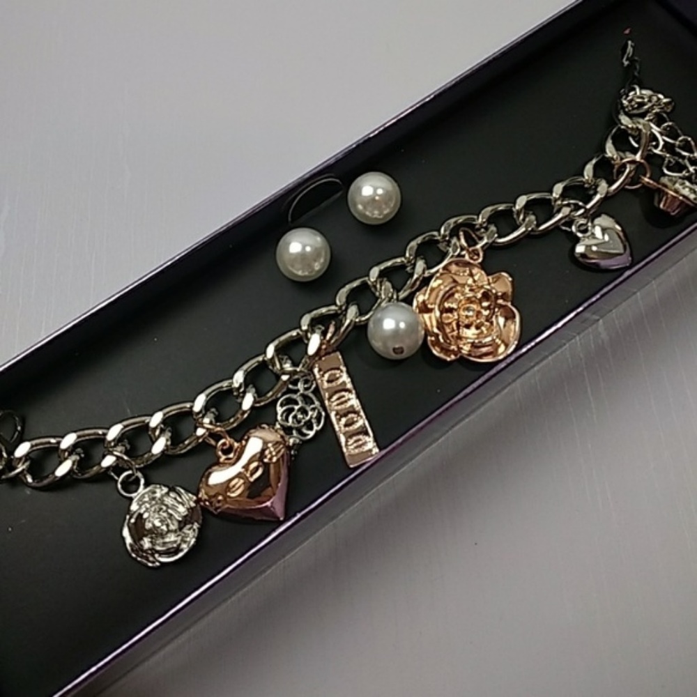 bebe bracelet & earring gift set - Picture 1 of 5